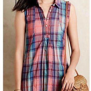 Anthropologie: Isabella Sinclaire Trapeze Shirtdress Pockets
